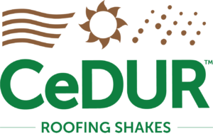 CeDUR Roofing Shakes Logo